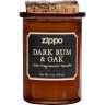 Ароматизированная свеча ZIPPO DARK RUM & OAK 70017 70016